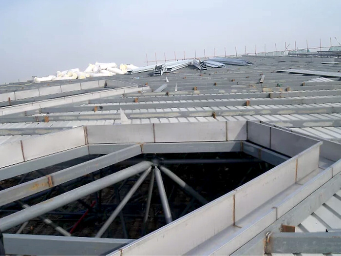 凯里安吉县体育馆网架